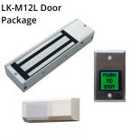 LK-M12L 1200 LBS Magnetic lock Kit, Motion Sensor and Request to Exit Button Package Image Thumbnail